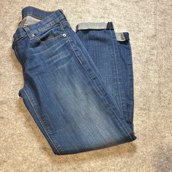 Hudson Harkin Crop Super Skinny Jeans, Size 27 - Picture 3 of 12